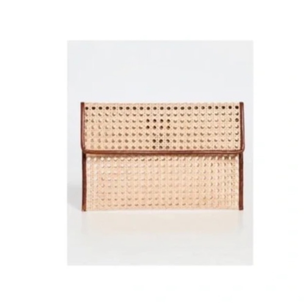 Rose Gold Crystal Envelope Clutch
